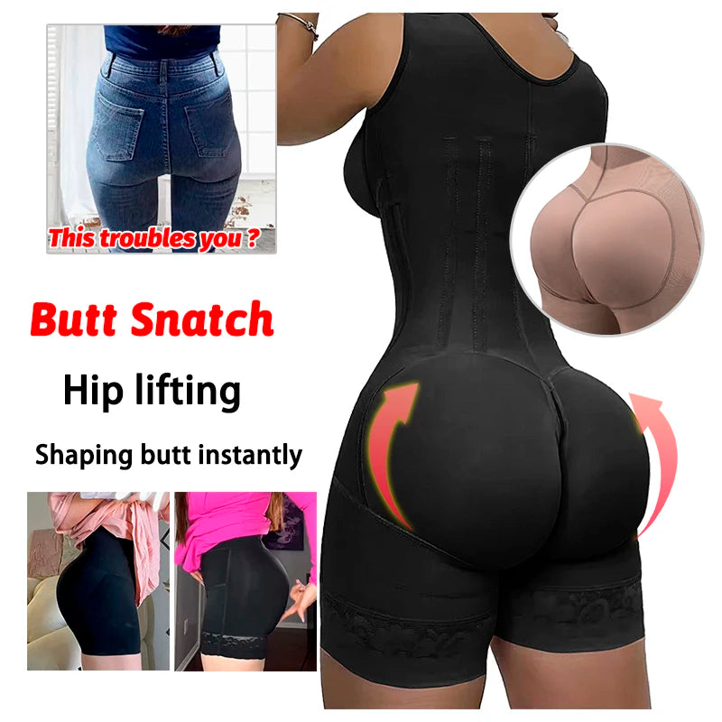 Slimming Girdle Faja Sculpting Shaper High Compression Corset Original Colombian Hourglass Shapewear Post Lipo Surgery Sheath